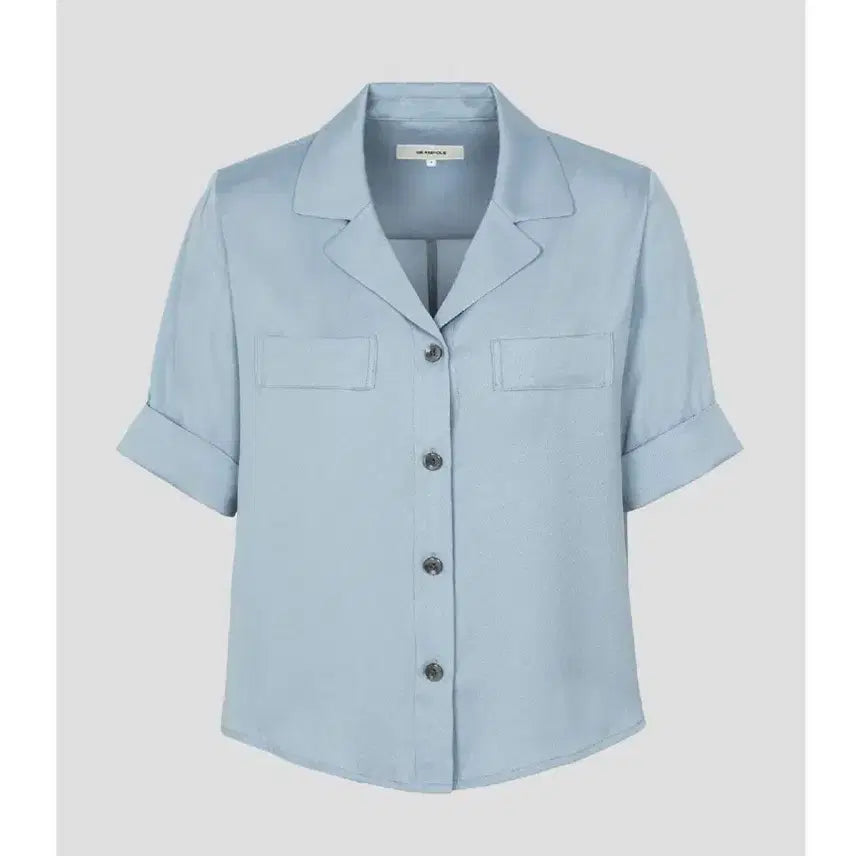 [BUNJANG] Beanpole Short-Sleeve Blouse / 빈폴 반팔 블라우스 24년