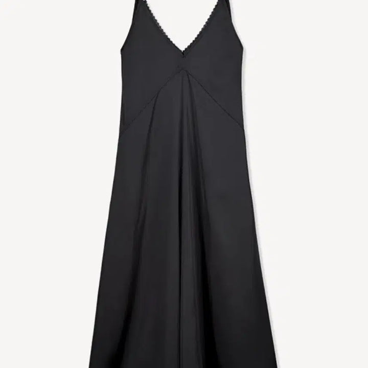 [BUNJANG] Green Butter Silky Side Pocket Dress Black / 그린버터 Silky Side Pocket dress / 블랙/ S-M