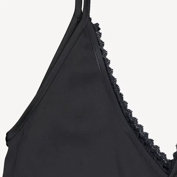 [BUNJANG] Green Butter Silky Side Pocket Dress Black / 그린버터 Silky Side Pocket dress / 블랙/ S-M