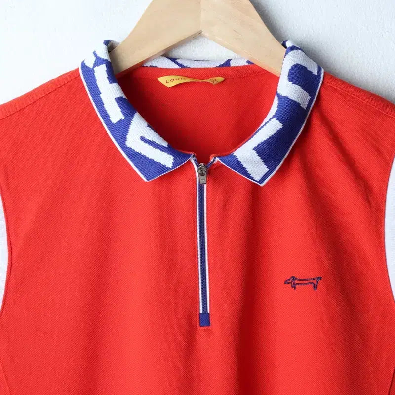 [BUNJANG] Louis Castel XL Short Sleeve Polo T-Shirt / W(2XL) 루이까스텔 반팔 카라 티셔츠 민소매 빅사이즈-7686