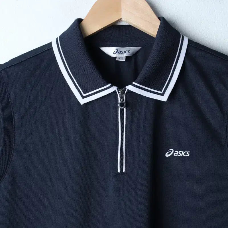 [BUNJANG] ASICS 2XL Short Sleeve Polo T-Shirt / W(2XL) 아식스 반팔 카라 티셔츠 민소매 빅사이즈 기능성-7687