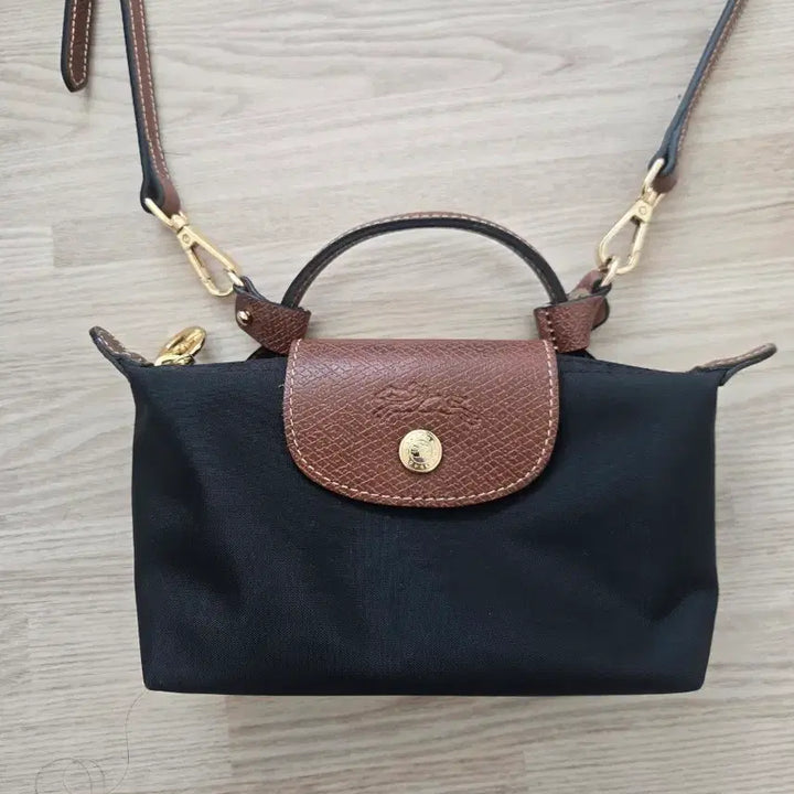 [BUNJANG] Longchamp Mini Tote Bag Black / 롱샴 미니 블랙