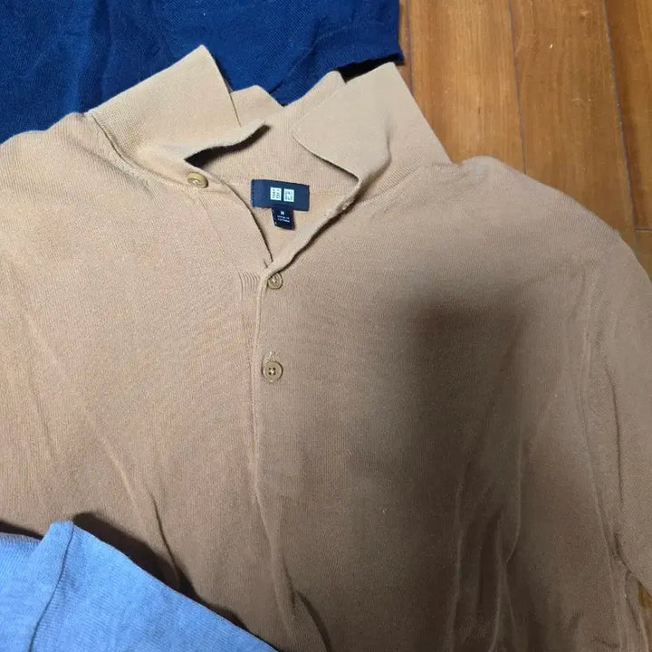 [BUNJANG] Uniqlo PK Short Sleeve Knit 4 Color Set / 유니클로 PK 반팔 니트 4종