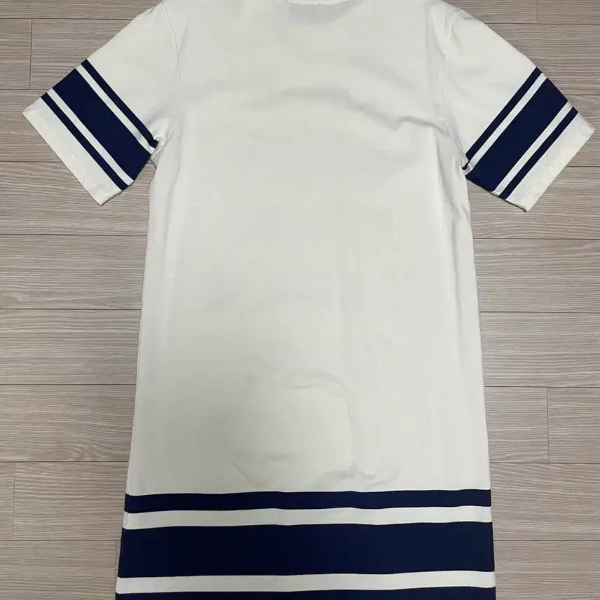 [BUNJANG] Maison Kitsuné Lettering Linen Blend Dress XS / 메종키츠네 레터링 원피스 / xs