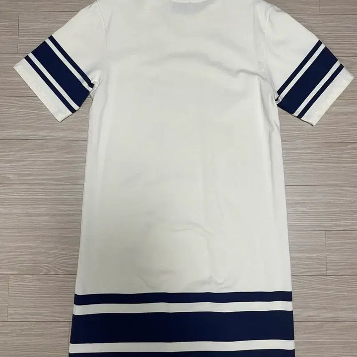 [BUNJANG] Maison Kitsuné Lettering Linen Blend Dress XS / 메종키츠네 레터링 원피스 / xs