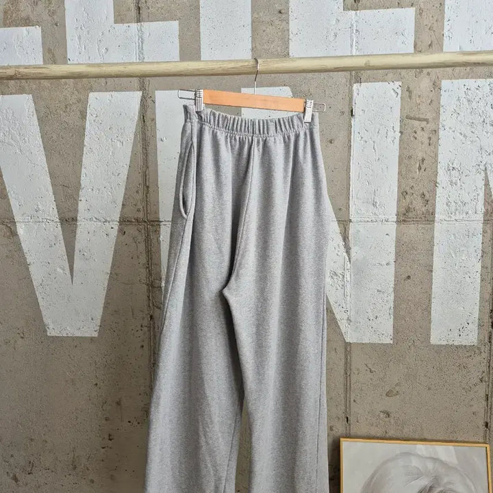 [BUNJANG] Cutting Detail Wide Cotton Pants / 컷팅 줄 와이드 면팬츠(MT6