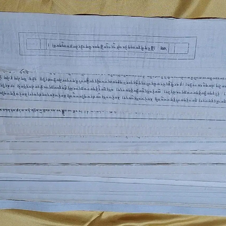 [BUNJANG] Tibetan Buddhist Sutras Dharani Sutras 250 Sheets / 티벳 불경 다라리경250매