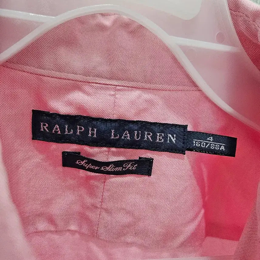[BUNJANG] Ralph Lauren Pink Long Sleeve Shirt / 랄프로렌 핑크 셔츠 긴팔