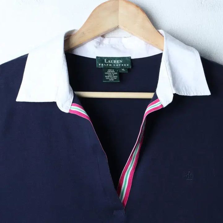 [BUNJANG] Polo Ralph Lauren Short Sleeve Collared T-Shirt (XL-2XL) / W(XL-2XL) 폴로 랄프로렌 반팔 카라 티셔츠 민소매-7693