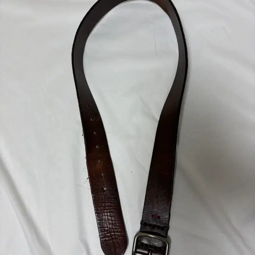 [BUNJANG] Abercrombie &amp; Fitch Reversible Leather Belt Brown / 아베크롬비 빈티지 브라운 리버서블 가죽 벨트