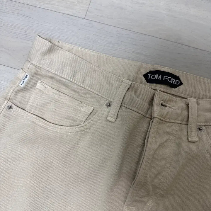[BUNJANG] Tom Ford Slim Fit Beige Cotton Trousers Size 32 / 톰포드 슬림핏 베이지 면바지 32사이즈