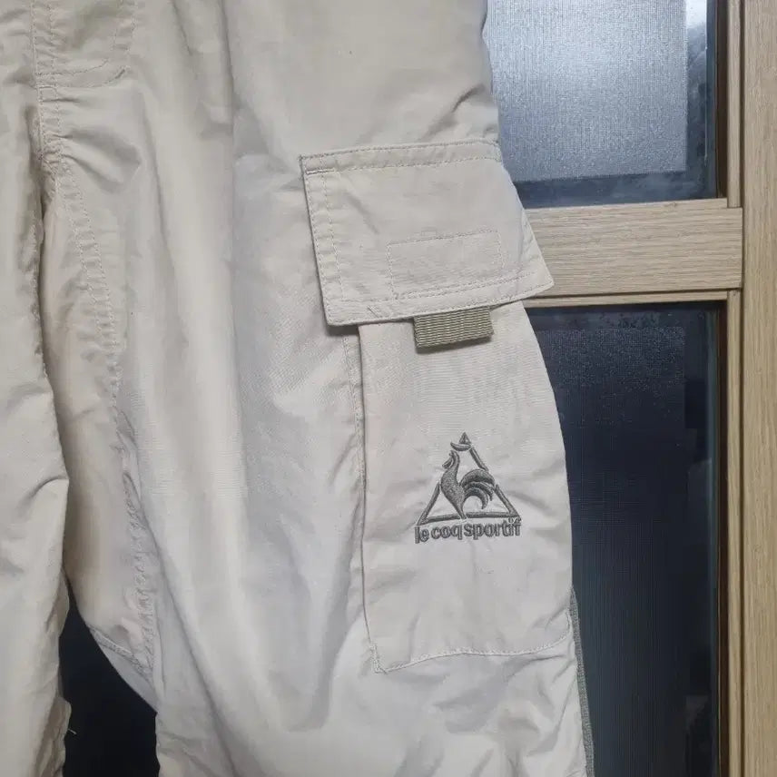[BUNJANG] Le Coq Sportif Cargo Capris Size M / 르꼬끄  카고 7부 바지 m