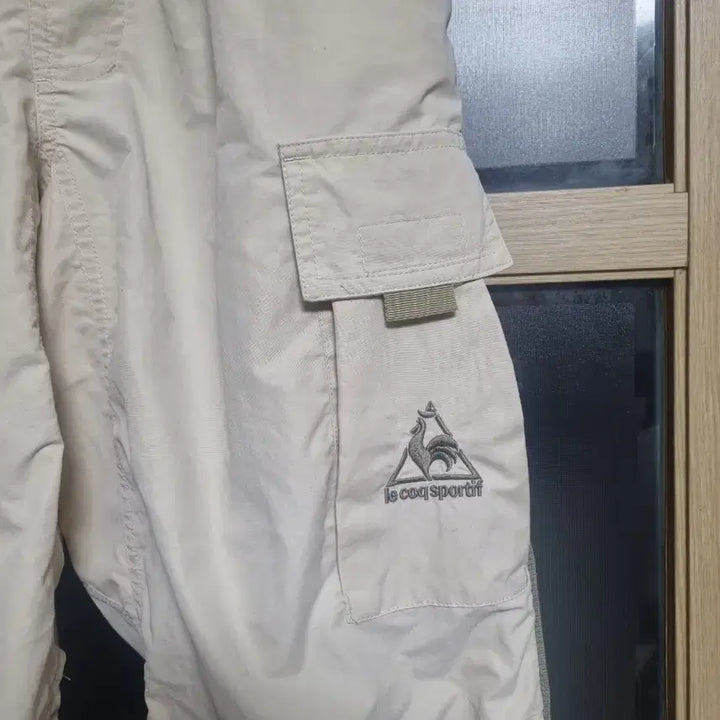 [BUNJANG] Le Coq Sportif Cargo Capris Size M / 르꼬끄  카고 7부 바지 m