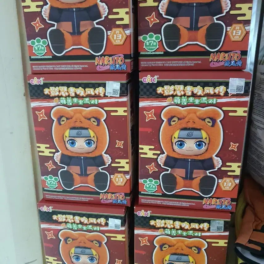 [BUNJANG] Eaki Naruto Character Plush Set (6 Types) / eaki 나루토 6종 세트 팝니다