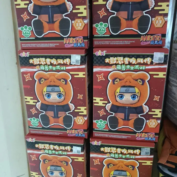 [BUNJANG] Eaki Naruto Character Plush Set (6 Types) / eaki 나루토 6종 세트 팝니다