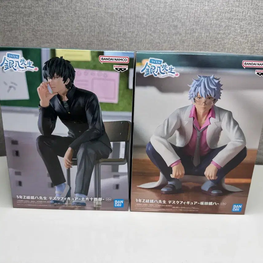 [BUNJANG] Gintama 3rd Year Class Z Gintoki-sensei Hijikata Toshirou Figure (Sealed) / 미개봉) 은혼 3학년 z반 긴파치 선생 히지카타 토시로
