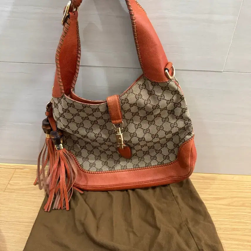 [BUNJANG] Gucci New Jackie 1961 Bag Orange / 구찌 뉴재키백