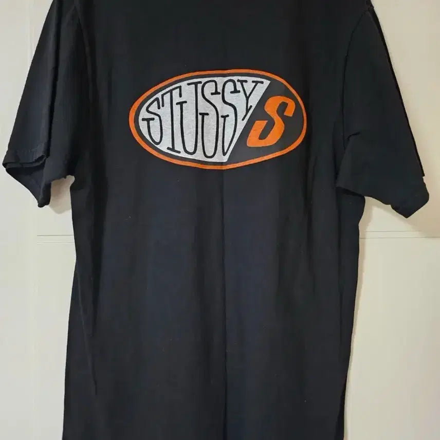 [BUNJANG] Stussy Black T-Shirt / 스투시 Stussy 블랙 반팔 티셔츠