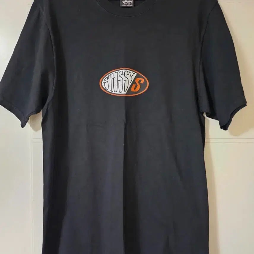 [BUNJANG] Stussy Black T-Shirt / 스투시 Stussy 블랙 반팔 티셔츠