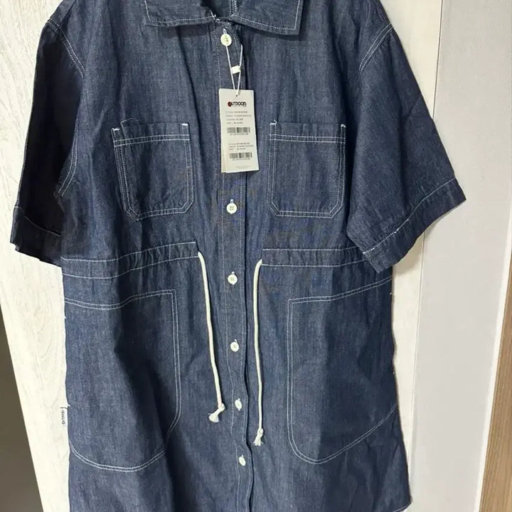 [BUNJANG] Outdoor Denim Shirt Dress S / 아웃도어 데님 셔츠 원피스
