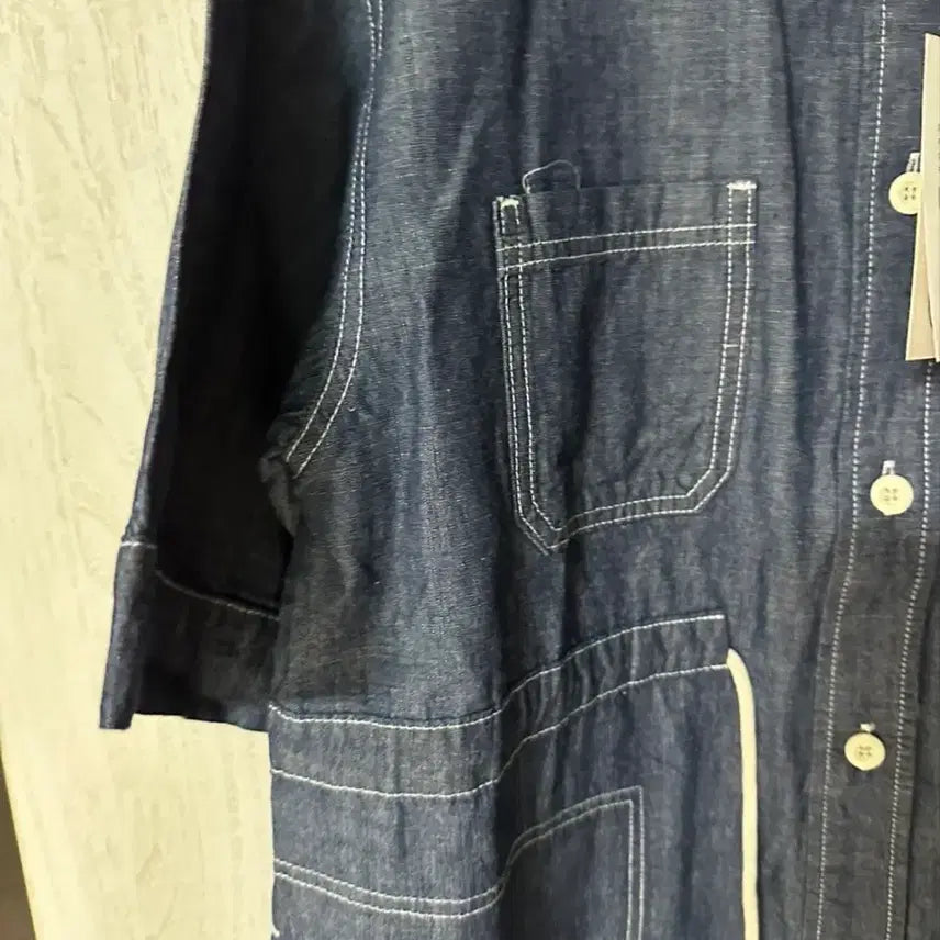 [BUNJANG] Outdoor Denim Shirt Dress S / 아웃도어 데님 셔츠 원피스