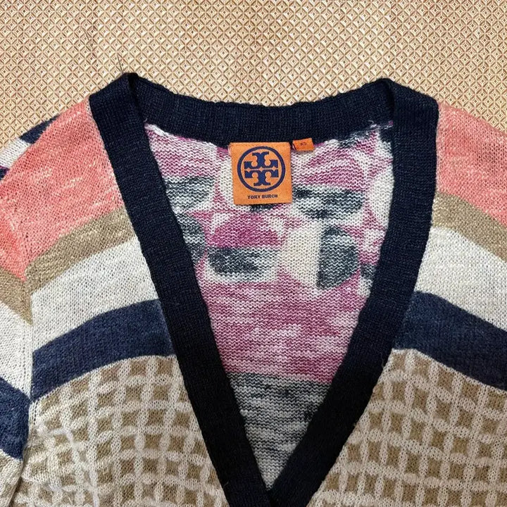 [BUNJANG] Tory Burch Linen Cardigan XS / 토리버치 린넨 가디건 xs 정품