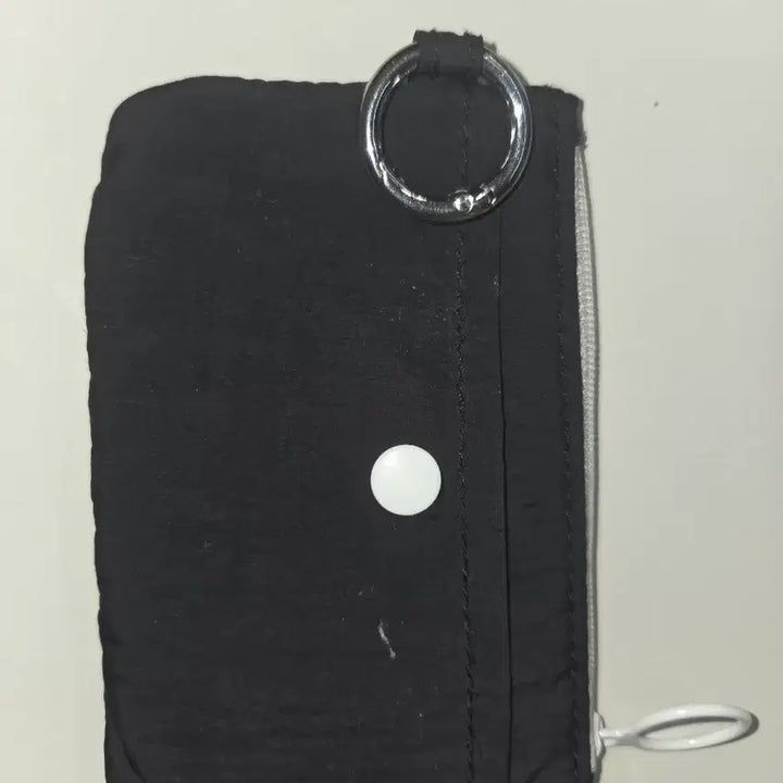 [BUNJANG] Black Cat Embroidered Wallet / 블랙 고양이 자수 지갑