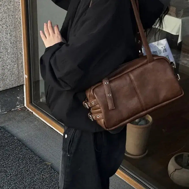 [BUNJANG] Brown Shoulder Bag / (새상품)브라운가방