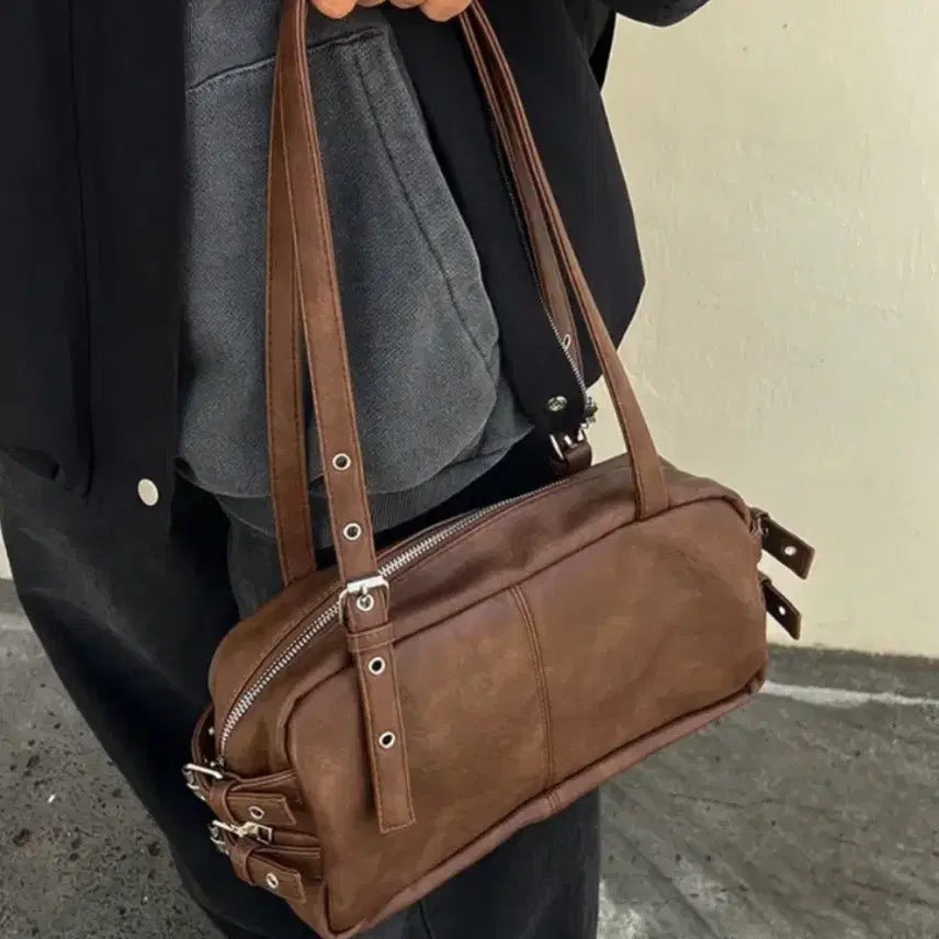 [BUNJANG] Brown Shoulder Bag / (새상품)브라운가방