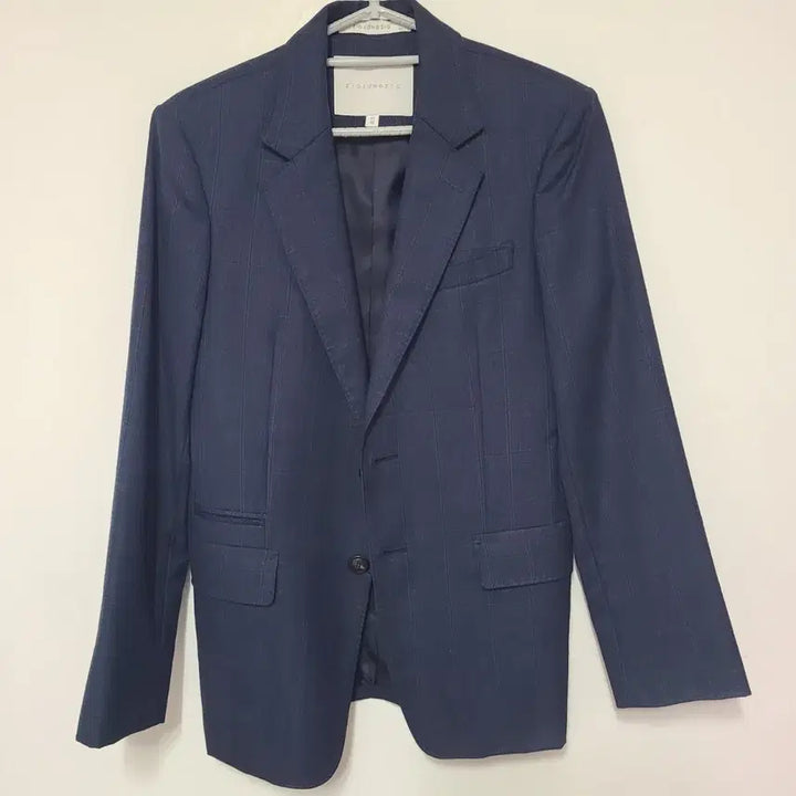 [BUNJANG] ZIOZIA Navy Check Jacket / 지오송지오 네이비 체크 자켓98