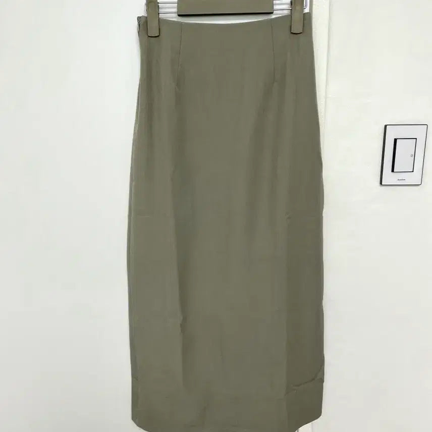 [BUNJANG] H-Line Skirt Mob Beige / H스커트 모브베이지