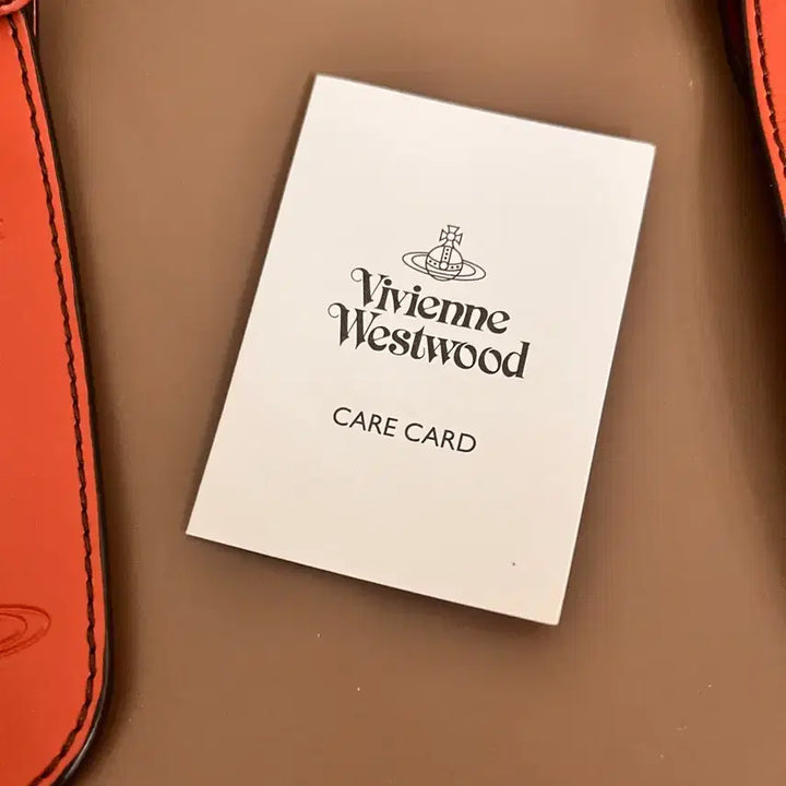 [BUNJANG] Vivienne Westwood Brown Tote Bag / 비비안웨스트우드 브라운 토드백