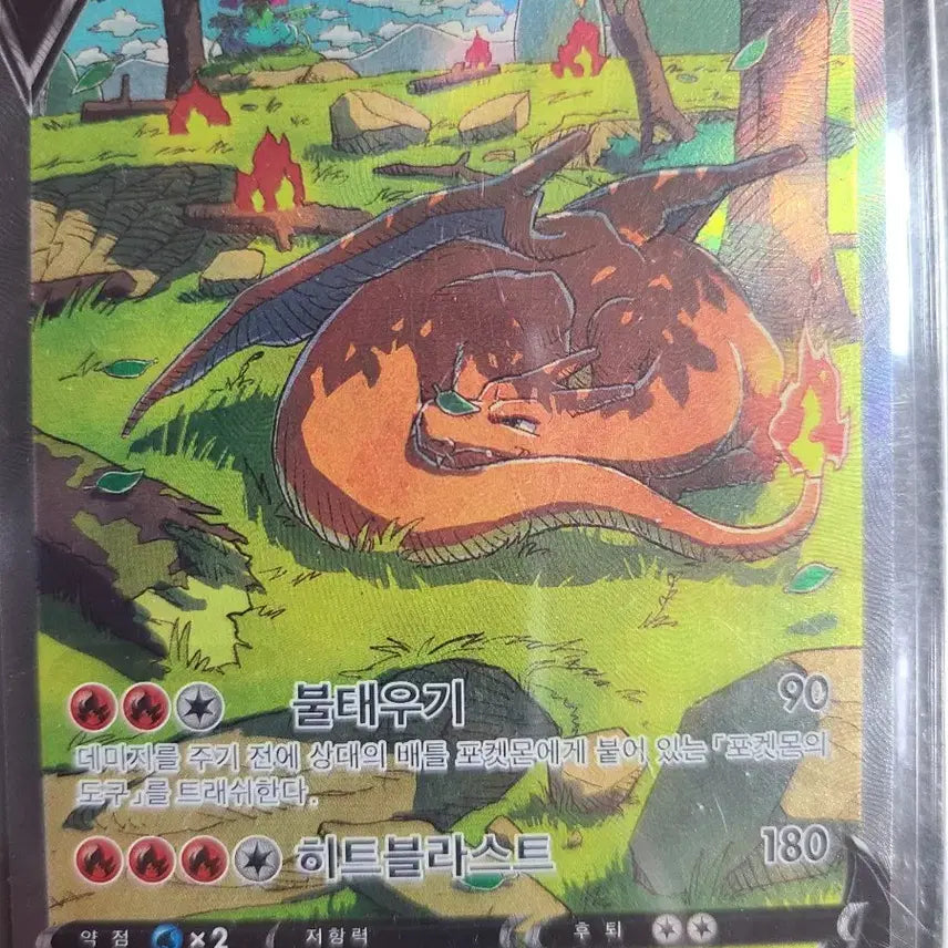 [BUNJANG] Charizard V SAR Card / 리자몽 키드 SAR