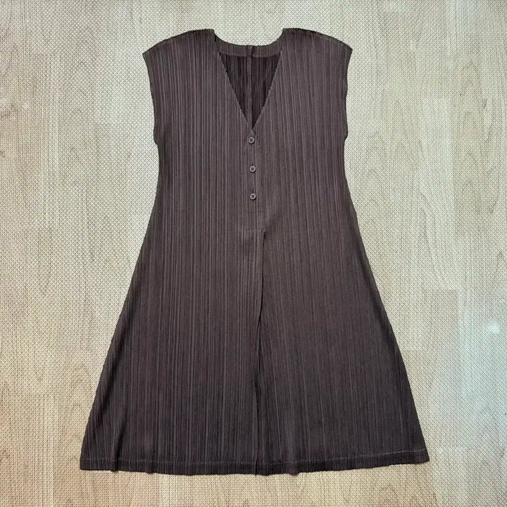 [BUNJANG] Pleats Please Long Vest Dress Size 3 / 플리츠플리즈 롱베스트 원피스 3사이즈 정품