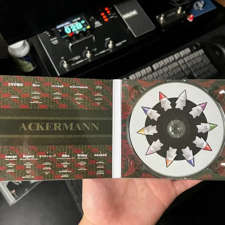 [BUNJANG] Ackermann Album CD / 언오피셜보이-ackermann 앨범 cd