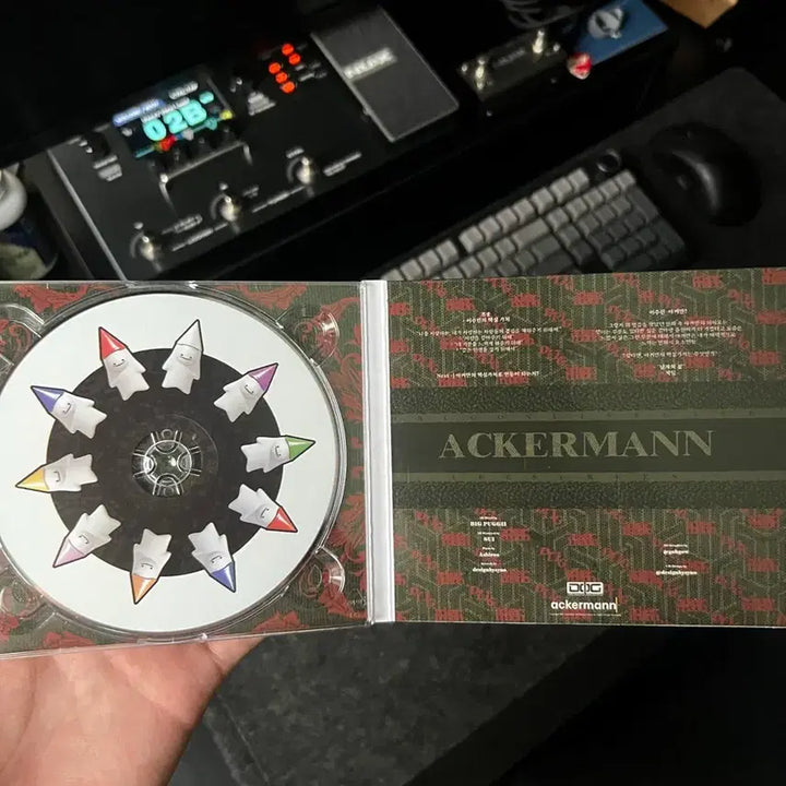 [BUNJANG] Ackermann Album CD / 언오피셜보이-ackermann 앨범 cd