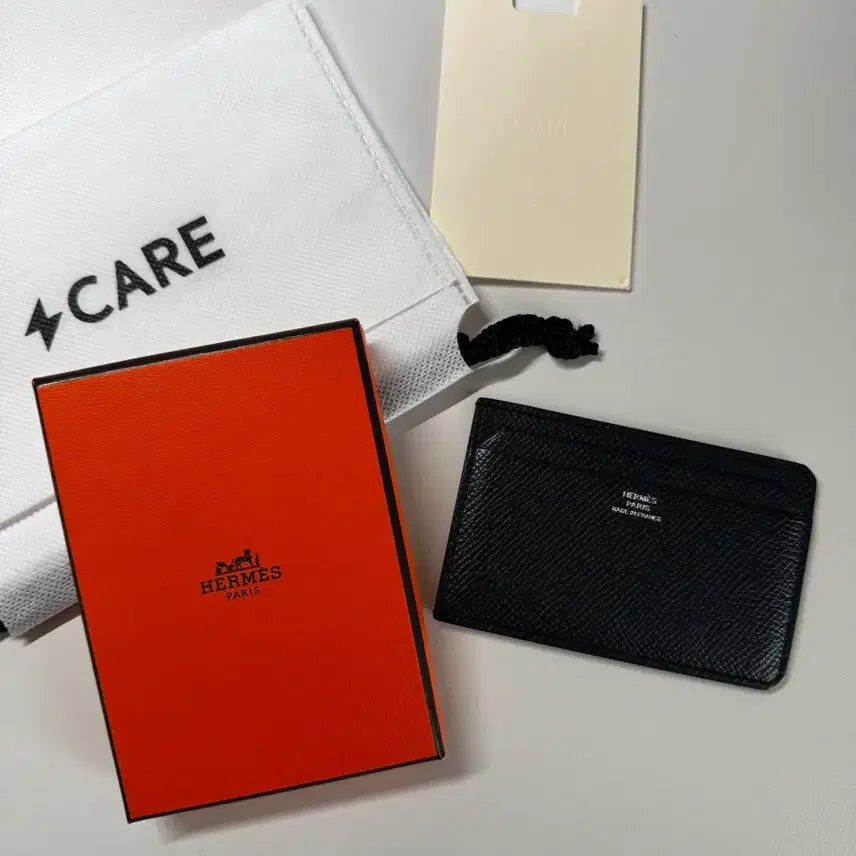 [BUNJANG] Hermès City 4CC Card Holder Ébène &amp; Bleu Nuit / 에르메스 시티 4CC 카드 홀더 에버컬러 &amp; 블루 뉘