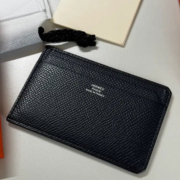 [BUNJANG] Hermès City 4CC Card Holder Ébène &amp; Bleu Nuit / 에르메스 시티 4CC 카드 홀더 에버컬러 &amp; 블루 뉘