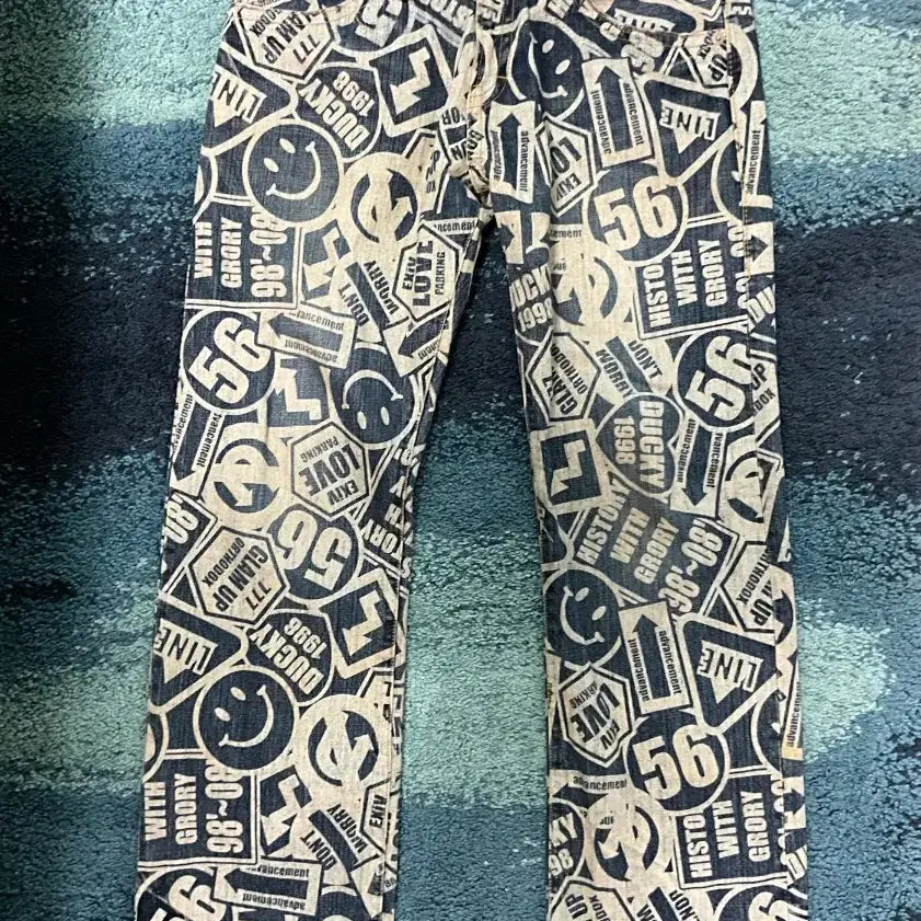 [BUNJANG] CO&amp;LU Rock Funki Denim Pants Y2K Hip / CO&amp;LU Rock Funki pants 데님 팬츠 y2k 힙 JPN
