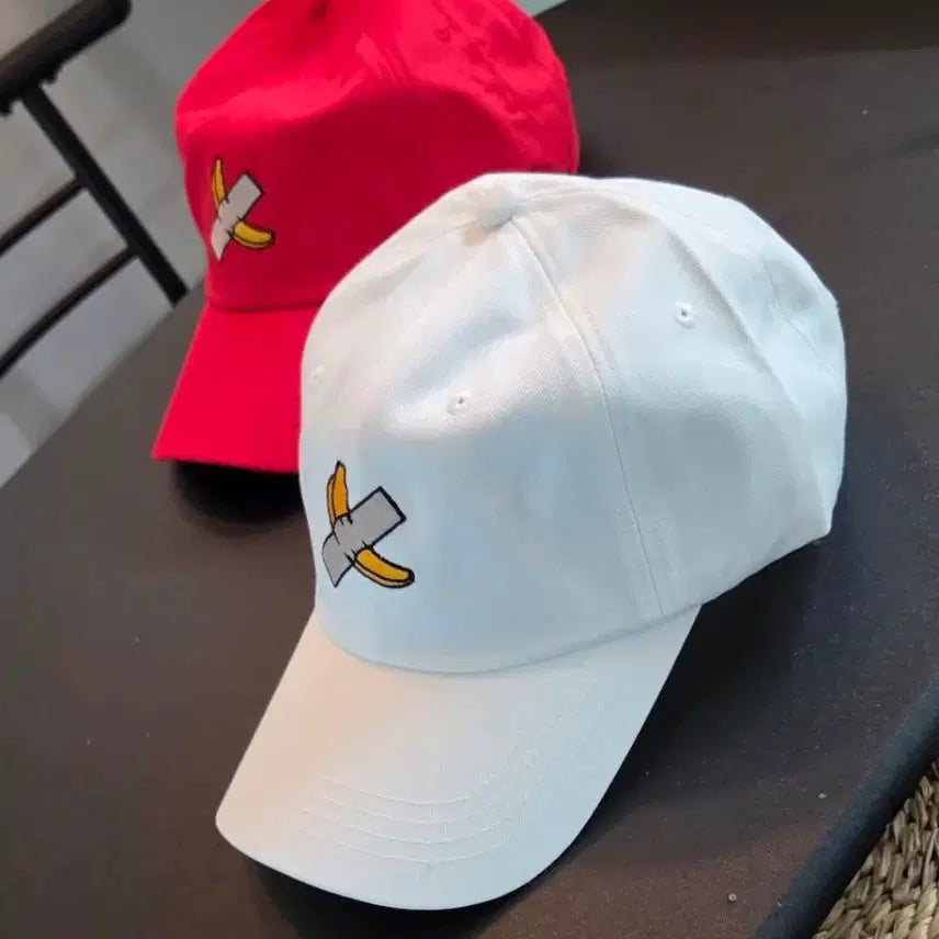 [BUNJANG] Ace Banana Baseball Cap Unisex 100% Cotton / 미사용 심플하고 깔끔한 에이스 바나나 야구모자남녀공용 100% 순면