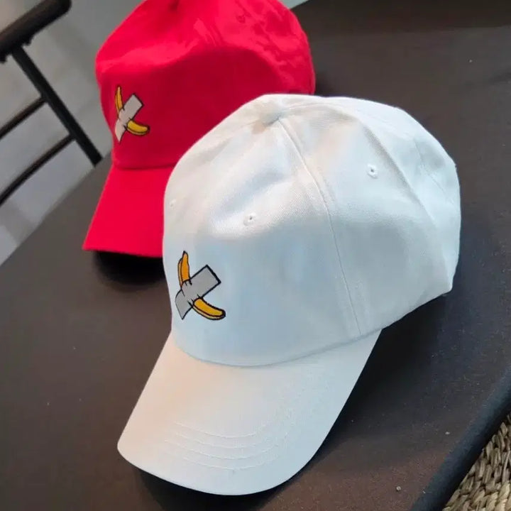 [BUNJANG] Ace Banana Baseball Cap Unisex 100% Cotton / 미사용 심플하고 깔끔한 에이스 바나나 야구모자남녀공용 100% 순면