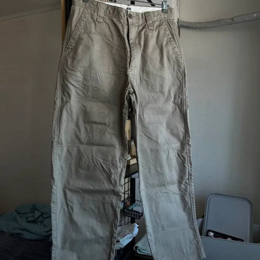 [BUNJANG] Uniqlo Wide Fit Chino Pants Size 76 / 유니클로 와이드핏치노 76사이즈