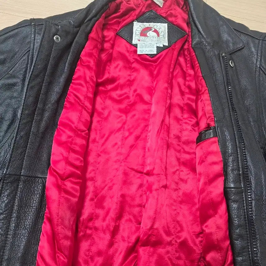 [BUNJANG] Gulf Coast Outfitters Genuine Leather Bomber Jacket L / 빈티지 Gulf Coast Outfitters 소가죽 봄버자켓 L