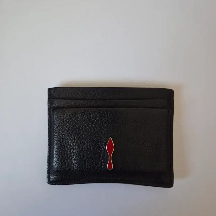 [BUNJANG] Christian Louboutin Black Card Holder / 크리스찬 루부탱 블랙 카드지갑