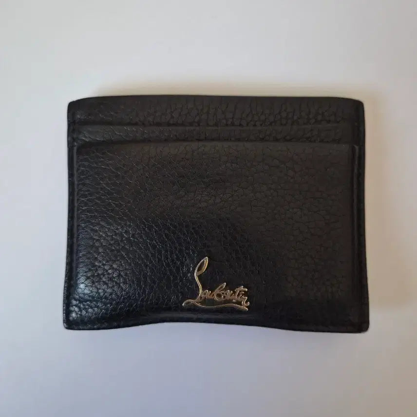 [BUNJANG] Christian Louboutin Black Card Holder / 크리스찬 루부탱 블랙 카드지갑