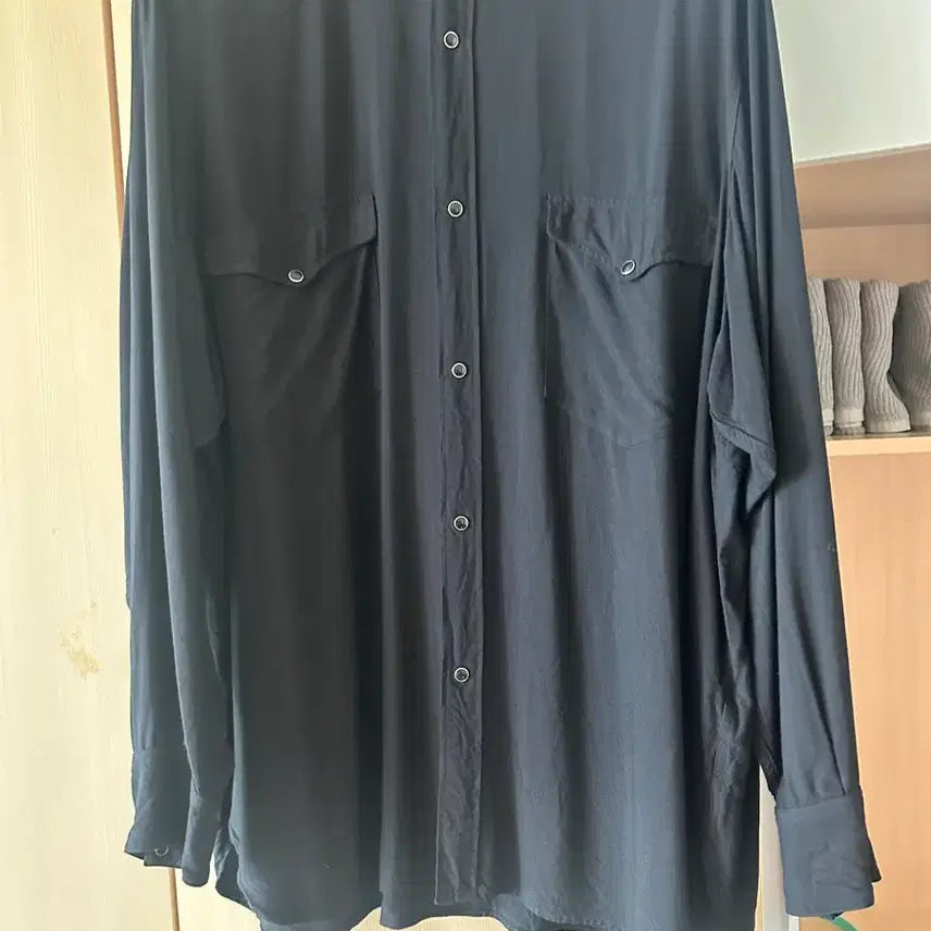 [BUNJANG] Comoli 25SS Rayon Western Shirt Size 2 / 코모리 25ss 레이온 웨스턴 셔츠 2사이즈