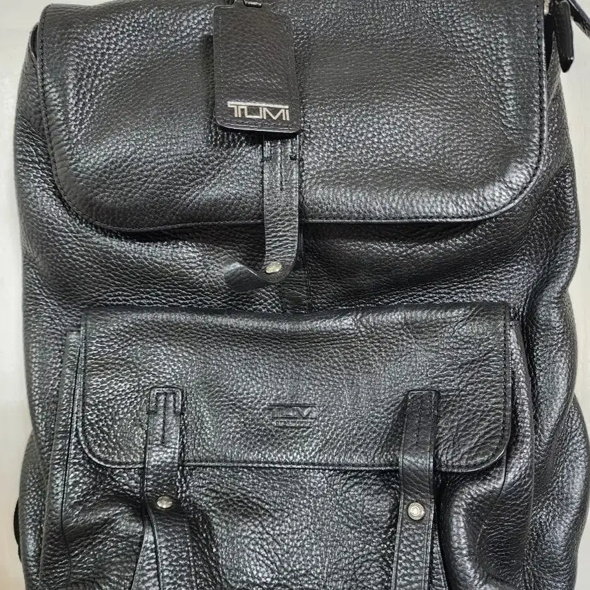 [BUNJANG] Tumi Harrison Leather Backpack / TUMI 투미 헤리슨 레더 백팩