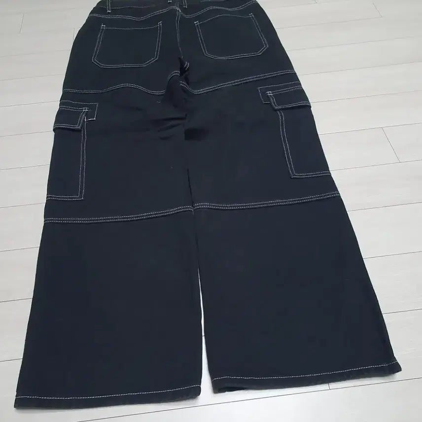 [BUNJANG] NVFelix Black Cargo Pants / NVFelix 블랙 카고 팬츠30