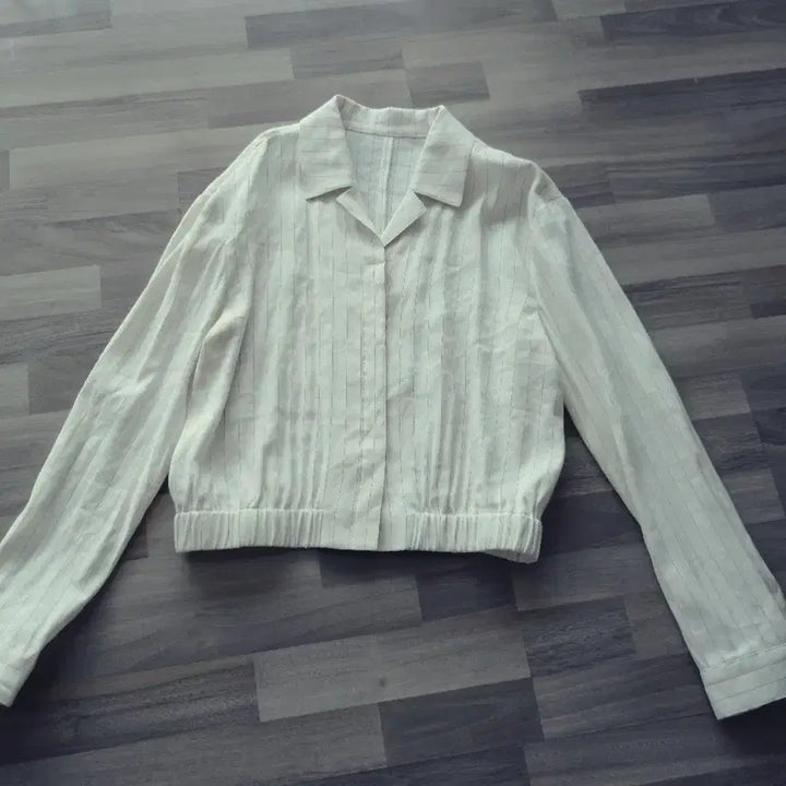 [BUNJANG] Linen Jacket - Size 66 / 린넨자켓/66사이즈/새제품수준
