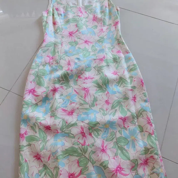 [BUNJANG] Ann Taylor Flower Pattern Cocktail Dress / 앤 테일러 플라워 패턴  칵테일 드레스